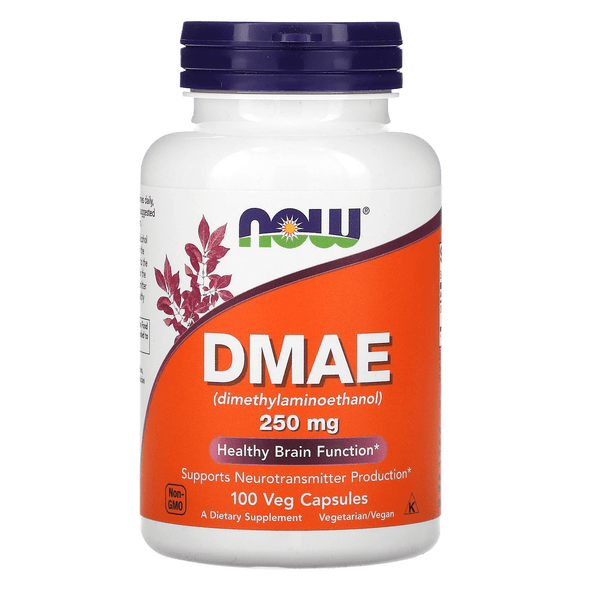  Now Foods Dmae 250 Mg 100 Vegetable Capsules 