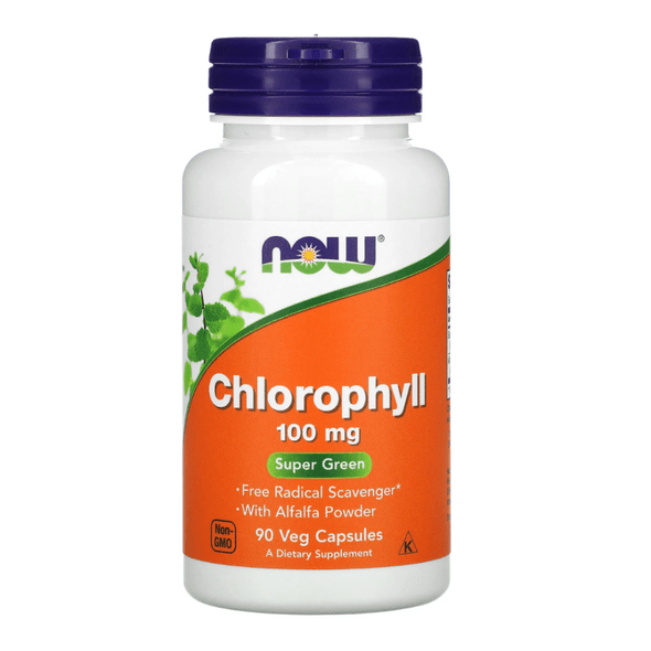  Now Foods Chlorophyll 100mg 90 Capsules 