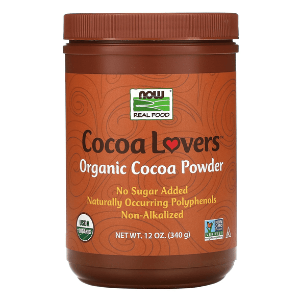  Now Foods Cocoa Powder Pure Organic 12 Oz 