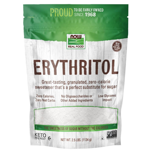  Now Foods Erythritol 2.5 Lbs 
