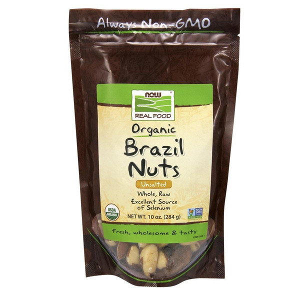  Now Foods Organic Brazil Nuts Raw 10 Oz 