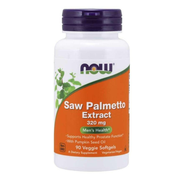  Now Foods Saw Palmetto 320 Mg 90 Softgels 