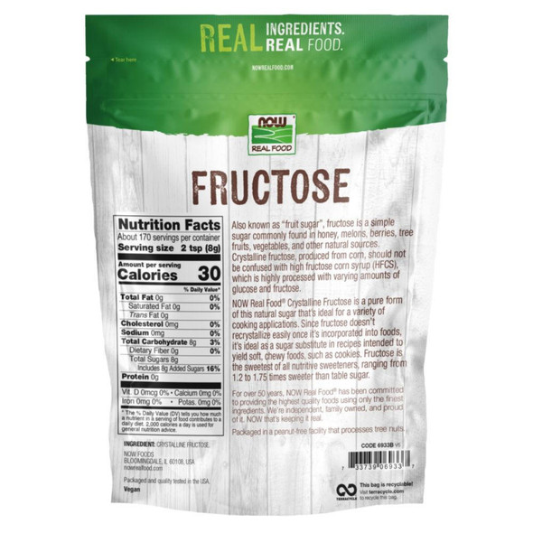  Now Foods Fructose 3 Lb 