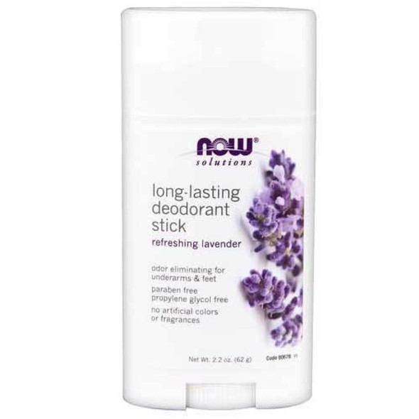  Now Foods Long Lasting Deodorant Stick 2.2oz 