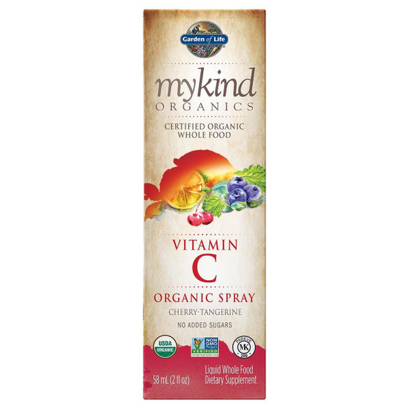  Garden of Life myKind Organics Vitamin C Spray 2 fl oz. (EXPIRES 10/31/2021) 