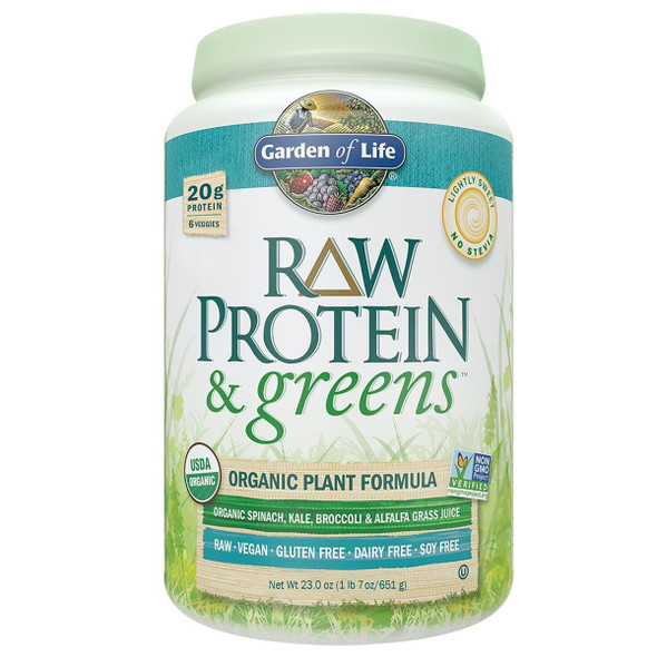  Garden of Life Raw Protein & Greens 