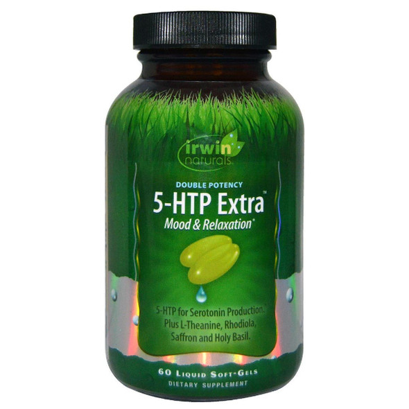  Irwin Naturals 5-HTP Extra 60 Gels 