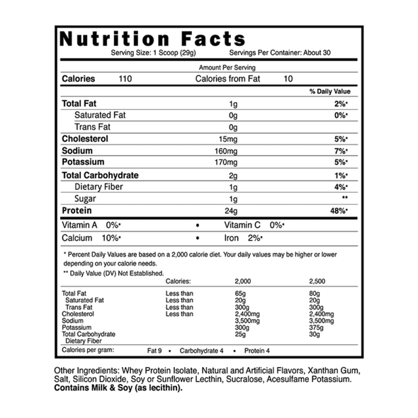  Blackstone Labs Isolation 30 Servings 2Lbs 