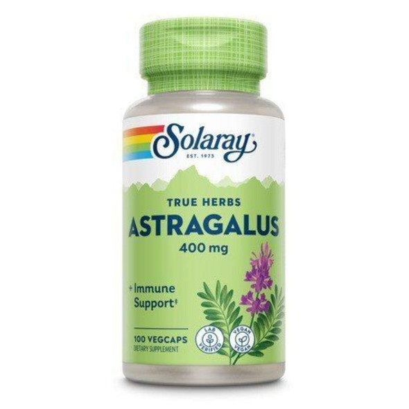  Solaray Astragalus 400mg 100 Caps 