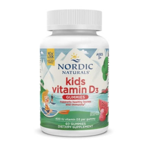  Nordic Naturals Kids Vitamin D3 60 Gummies 
