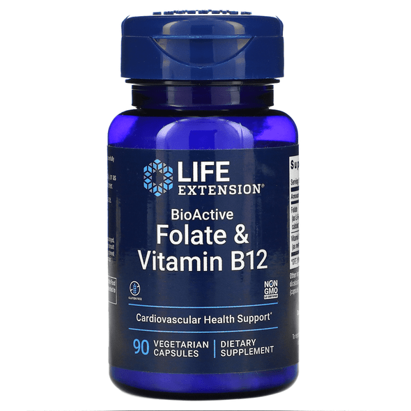  Life Extension BioActive Complete B-Complex 60VC 