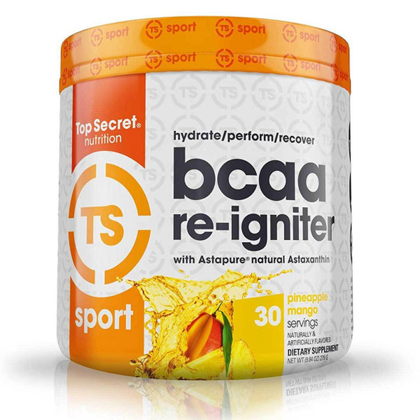  Top Secret Nutrition BCAA Re-Igniter 30 Servings 