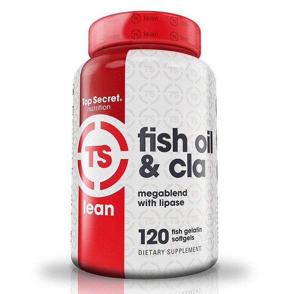  Top Secret Nutrition Fish Oil & CLA 120SG 