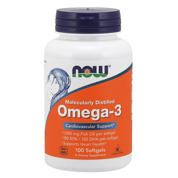  Now Foods Omega-3 1000mg 100SG 