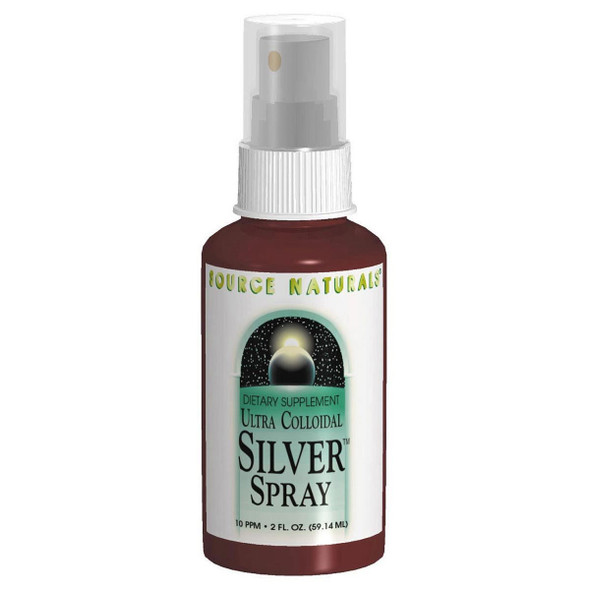  Source Naturals Ultra Colloidal Silver Spray 2oz 