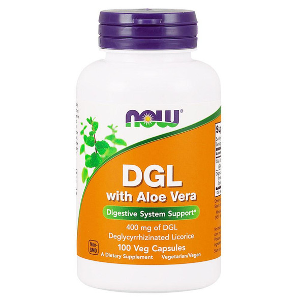  Now Foods DGL w/ Aloe Vera 100VC 