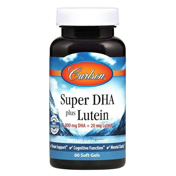  Carlson Super DHA Plus Lutein 60SG 