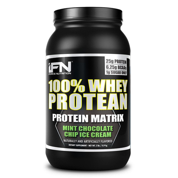  IFORCE Nutrition 100% Whey Protean Protein Matrix 2Lbs | 25g Protein | Lean Muscle 