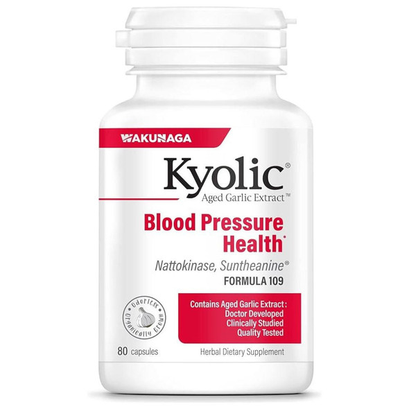  Wakunaga Kyolic Blood Pressure Health 80 Capsules 