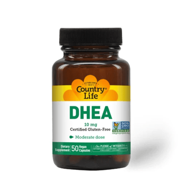  Country Life DHEA 10mg 50 Capsules 