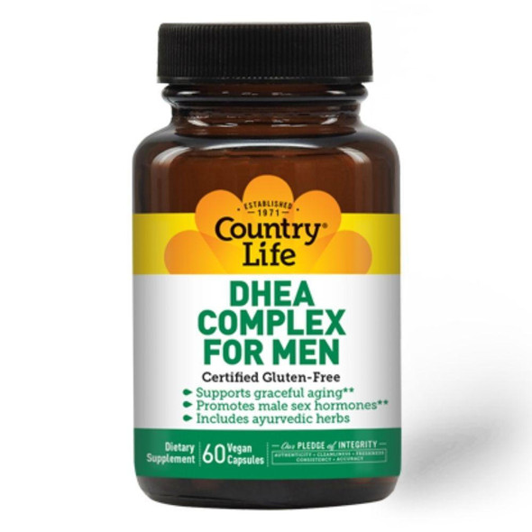  Country Life DHEA Complex 60 Capsules 