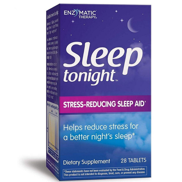  Enzymatic Therapy Sleep Tonight 28 Tablets 