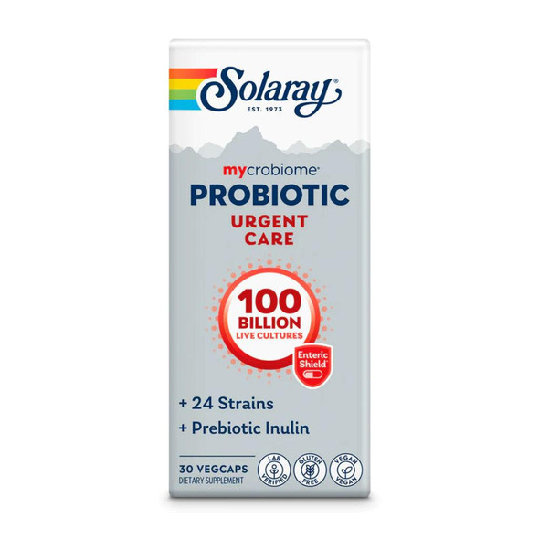  Solaray Mycrobiome Probiotic Urgent Care 30 VC 
