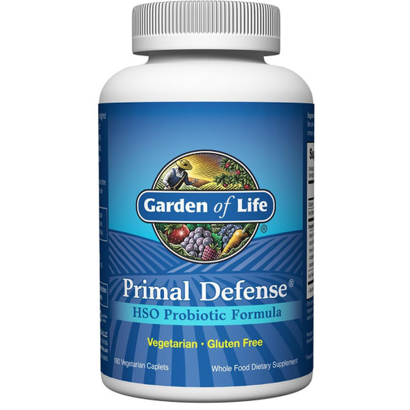  Garden of Life Primal Defense HSO Probiotic Formula 180 Caplets 