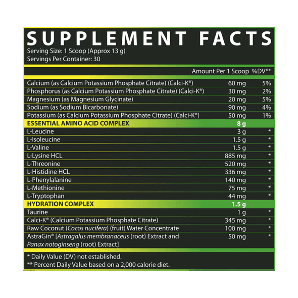  Nutrex Research EAA Hydration 30 Servings 