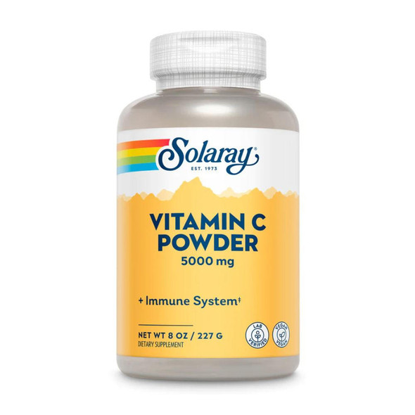  Solaray Vitamin C Powder 5000mg 8oz 