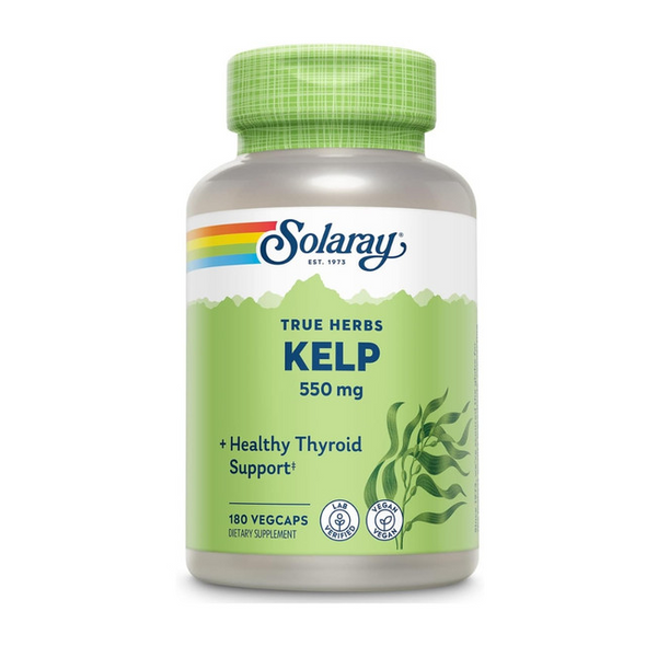  Solaray Kelp 550mg 180 Capsules 