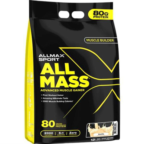 Allmax Nutrition Allmax Sport Allmass Advanced Muscle Gainer 57 Scoops 