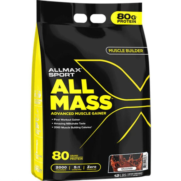 Allmax Nutrition Allmax Sport Allmass Advanced Muscle Gainer 57 Scoops 