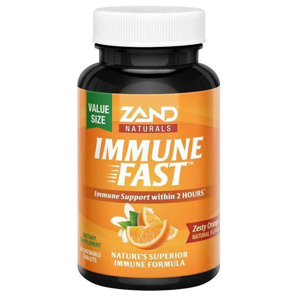  Zand Immune Fast Zesty Orange 30 Chewable Tablets 