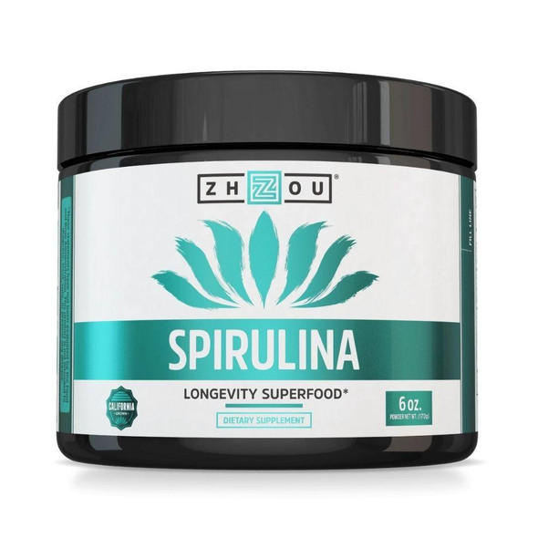  ZHOU Spirulina 6 Ounces 