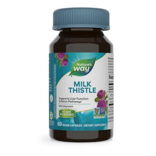  Nature's Way Milk Thistle 60 Capsules 