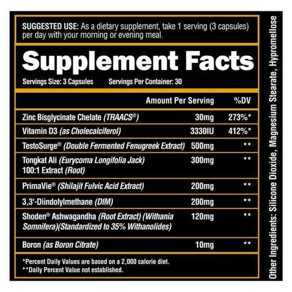  Alpha Lion SuperHuman Test 90 Capsules 