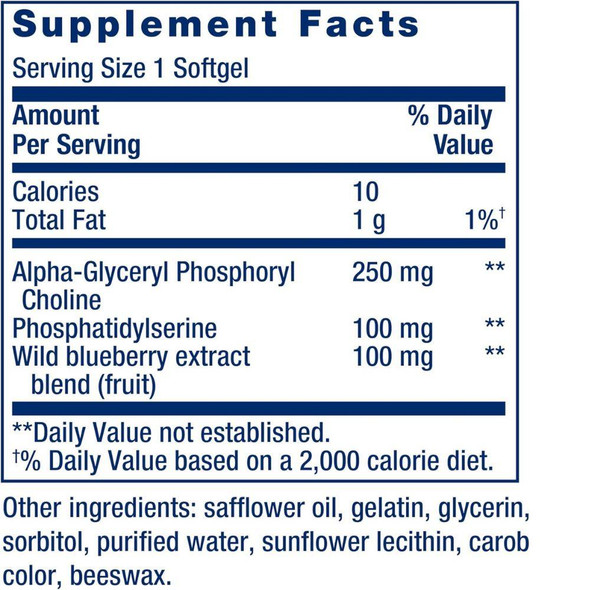  Life Extension Cognitex Basics 30 Softgels 