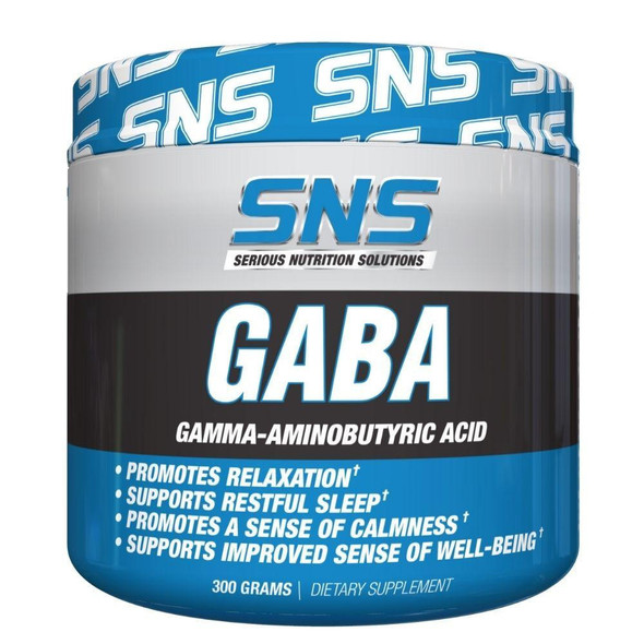  Serious Nutrition Solutions GABA 300 Grams 