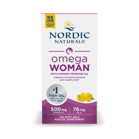  Nordic Naturals Omega Woman 120 SoftGels 