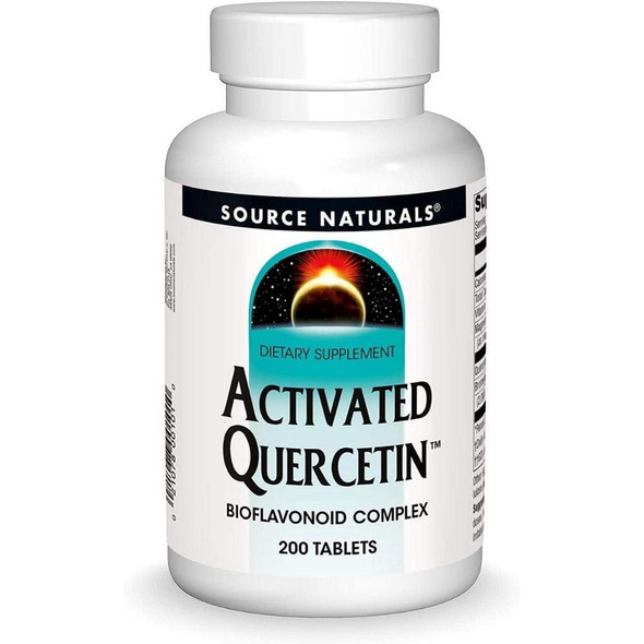  Source Naturals Activated Quercetin 200 Tablets 