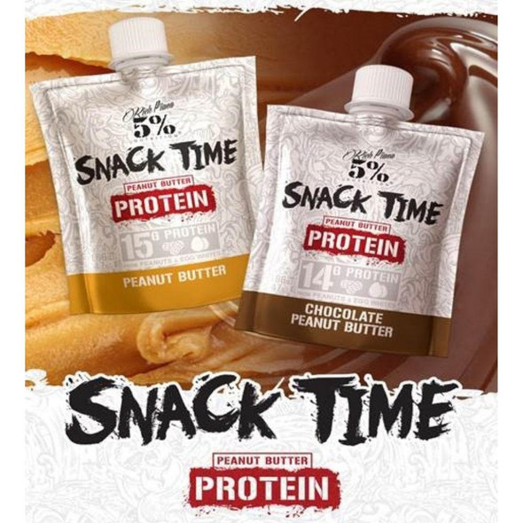 5% Nutrition 5% Snack Time Protein Peanut Butter 10 Pack 