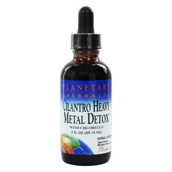  Planetary Herbals Cilantro Heavy Metal Detox 2oz 