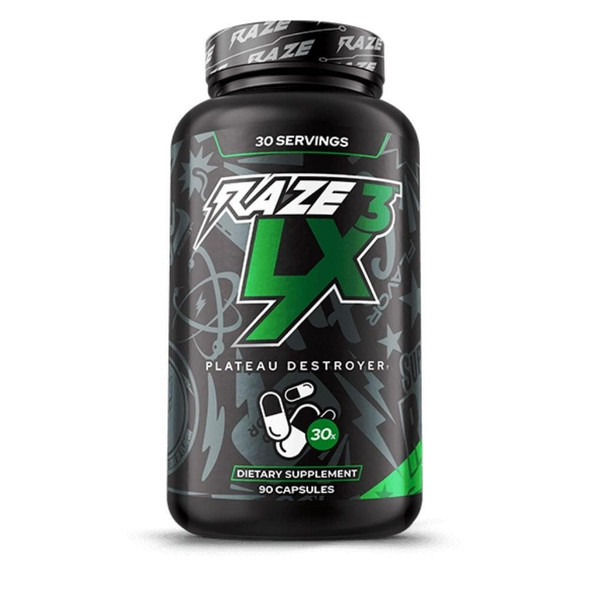 Repp Sports RAZE LX3 Natural Muscle Builder 90 Capsules 