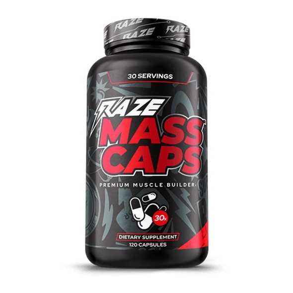 Repp Sports Raze Mass Caps Muscle Builder 120 Capsules 