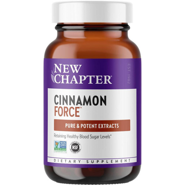  New Chapter Cinnamon Force 30 Capsules 