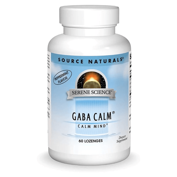  Source Naturals GABA Calm 60 Lozenges 