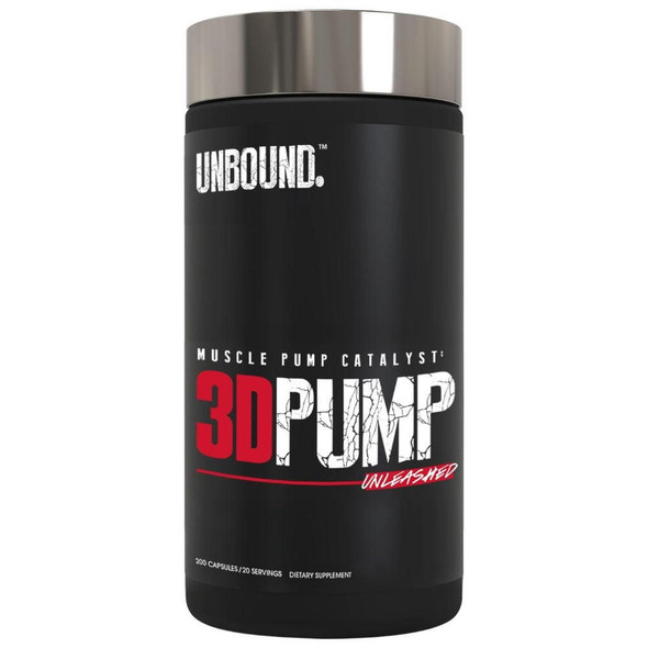  Unbound 3D Pump 200 Capsules 