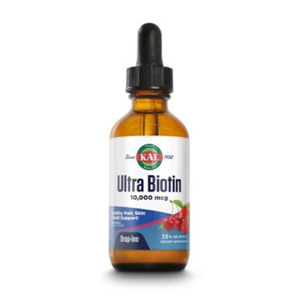 Kal KAL Ultra Biotin Drops Mixed Berry 10,000mcg 2oz 