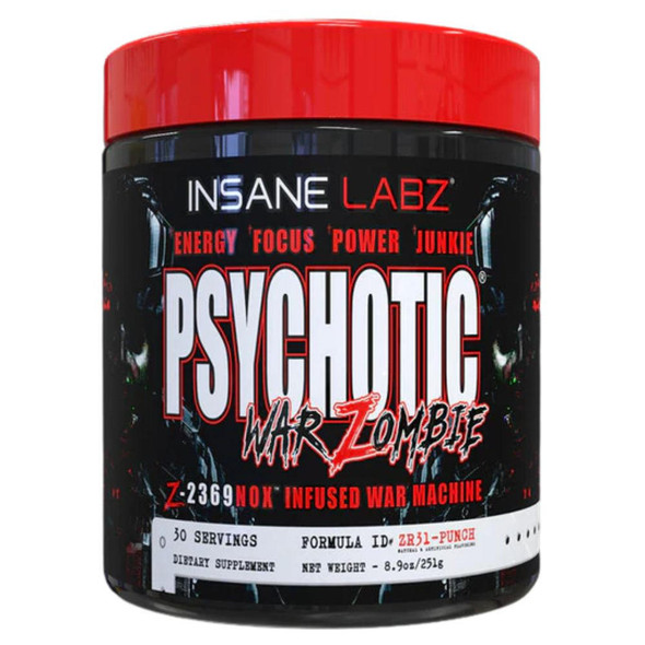  Insane Labz Psychotic War Zombie Edition 30 Servings 